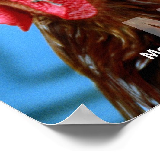 チキン？ – 未加工 ポスター (角)