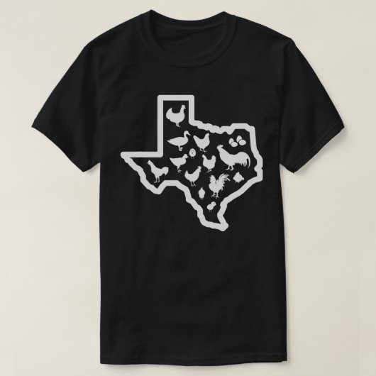 チキン Tシャツ (デザイン正面)
