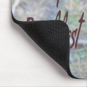 チキンIウンチブレックファーストおもしろいユーモア マウスパッド (コーナー)