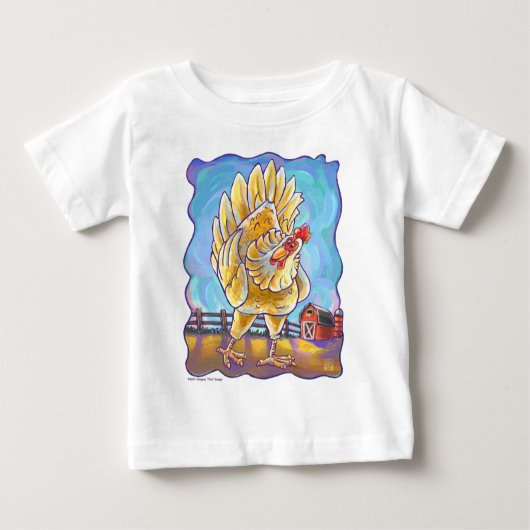 チキンTシャツ ベビーTシャツ (正面)