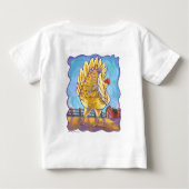 チキンTシャツ ベビーTシャツ (裏面)