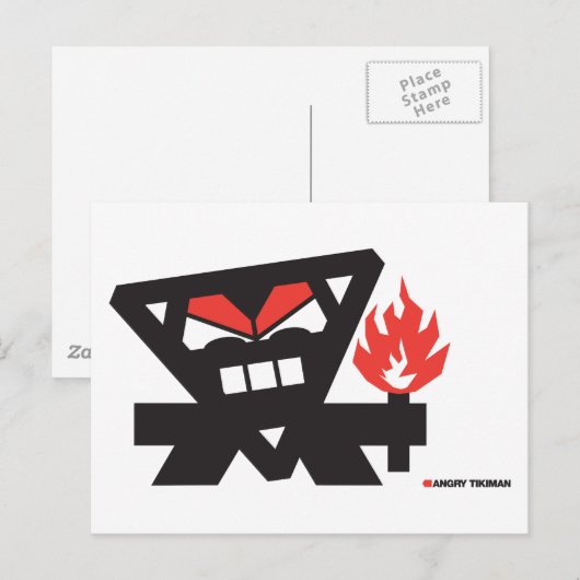 チキ怒マン ポストカード (正面/裏面)