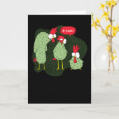 チキ熱狂するン カード (黄色い花)