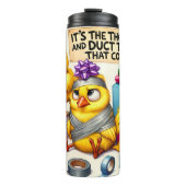 チクおもしろいとダクトテープ タンブラー (正面)