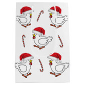 チクズメリークリスマス抱き枕 ミディアムペーパーバッグ (裏面)