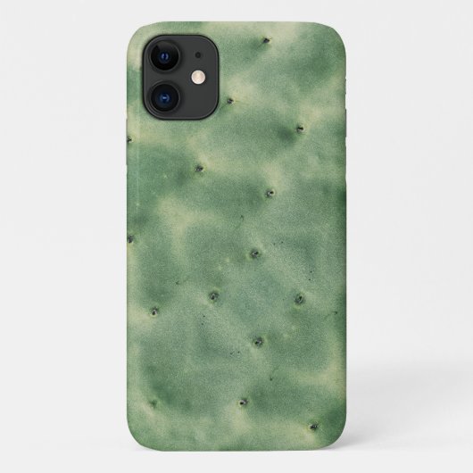 チクチクした梨のテ淡い色のクスチャ緑iPhone 11ケース Case-Mate iPhoneケース (裏面)
