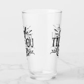 チクチクするまでチクチク |クリスマスおもしろいがユーモアを飲む タンブラーグラス (右)