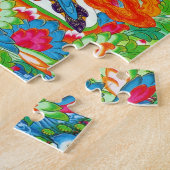 チクールベット·タンカ·グリーン·タラ·タ鮮やかトゥ ジグソーパズル (側面)