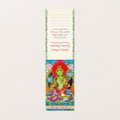 チクールベット·タンカ·グリーン·タラ·タ鮮やかトゥ 名刺 (外部フラット)