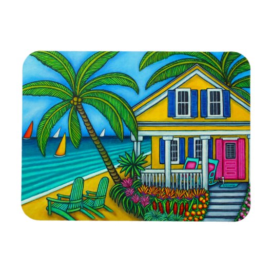 チケットからパラダイスフレキシブルマグネット マグネット (横)