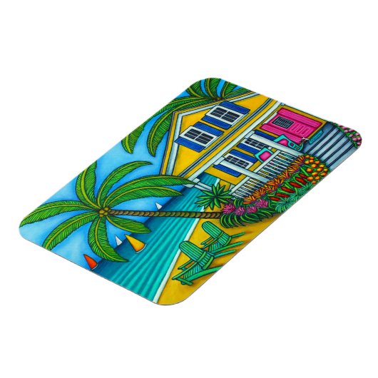 チケットからパラダイスフレキシブルマグネット マグネット (左側)