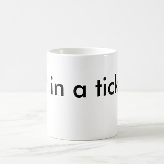 チケットだ！ コーヒーマグカップ (中央)