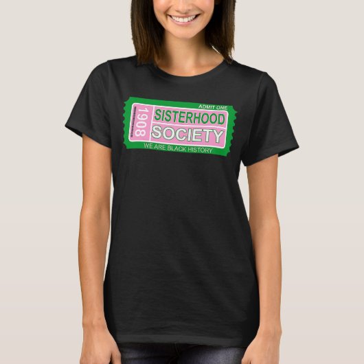 チケットと姉妹都市 Tシャツ (正面)