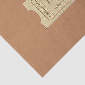 チケットのティッシュペーパー 薄葉紙 (詳細)