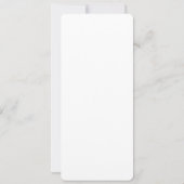 チケットの招待状を結婚するヴィンテージ 招待状 (裏面)