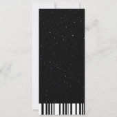 チケットの誕生日招待状|蓄光仕様 招待状 (裏面)