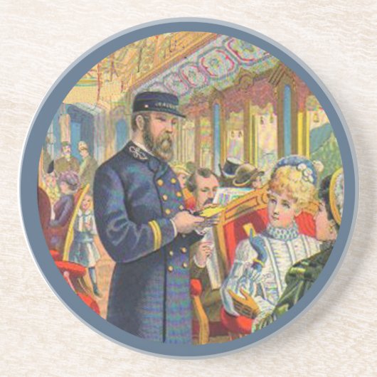 チケットはコースターを訓練します コースター (正面)