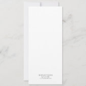 チケットスタイルサッカーテーマバースデーパーティー 招待状 (裏面)