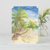 チケットスタイル日付の保存先の結婚式 セーブザデート (スタンド正面)