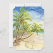 チケットスタイル日付の保存先の結婚式 セーブザデート (正面)