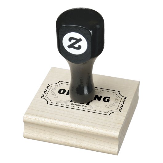 チケットスタンプ ラバースタンプ (スタンプ)