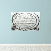 チケットハノーバーのハイドンの夜 キャンバスプリント (インサイチュ (ウッドフロア))