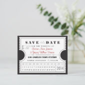 チケットパンチカード日付の保存 セーブザデート (スタンド正面)