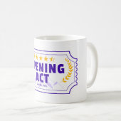 チケットマググ コーヒーマグカップ (正面右)