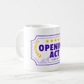 チケットマググ コーヒーマグカップ (正面左)