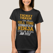 チケット係 Tシャツ (正面)