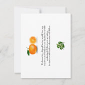 チケット ボーディングパス 結婚式 目的地 フロリダ セーブザデート (裏面)