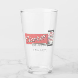 チケロイタリアンのレストランinラミラダヴィンテージ タンブラーグラス