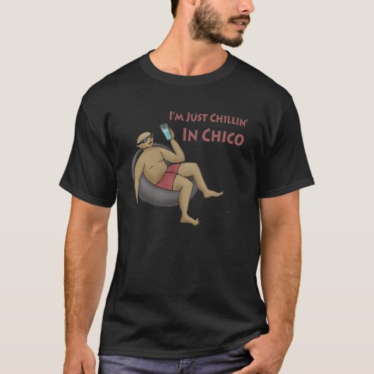チコのシャツはチリンだ Tシャツ (正面)