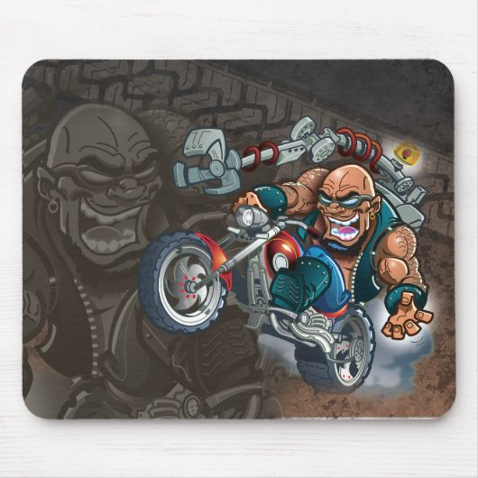 チコのチョッパーのマウスパッド マウスパッド (正面)