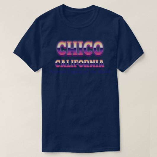 チコカリフォルニア Tシャツ (デザイン正面)
