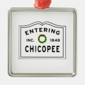 チコピー、MAホリデーリースセラミックオーナメント メタルオーナメント (正面)