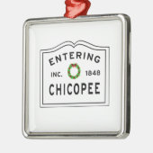 チコピー、MAホリデーリースセラミックオーナメント メタルオーナメント (左)