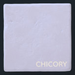 チコリの花の青の色名 ストーンコースター<br><div class="desc">チコリの花の青の色名</div>