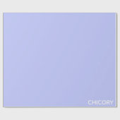 チコリの花の青の色名 ラッピングペーパー (フラット)