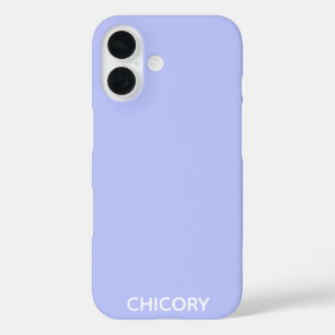 チコリの花の青の色名 iPhone 16ケース