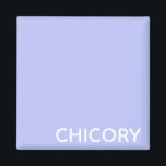 チコリーのフラワーブルーの色名 マグネット<br><div class="desc">チコリーのフラワーブルーの色名</div>