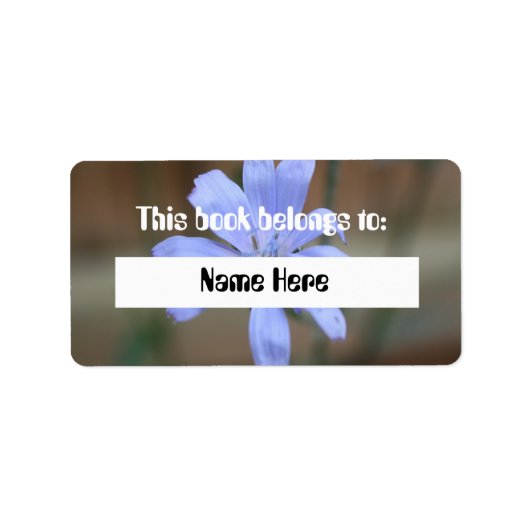 チコリー本ラベル ラベル (正面)