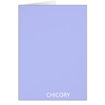 チコリー花の青い色名