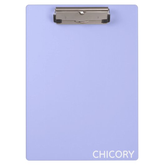 チコリー花の青い色名 クリップボード (正面)