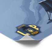 チコート峠、アラスカ金ゴールド鉱夫 ポスター (角)