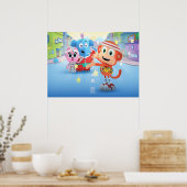 チコ・フレンズ・ボン ポスター (キッチン)