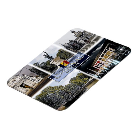 チシナウ – モルドバ – モザイク –  マグネット (左側)