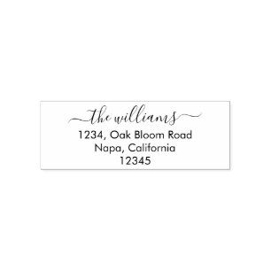 チシンプルックスクリプパーソナライズされたトラバースタンプ セルフインキングスタンプ