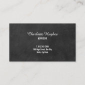 チシンプルャルクボードアポイントメントリマインダカード 予約カード (裏面)