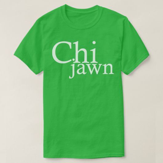 チジャウン Tシャツ (デザイン正面)